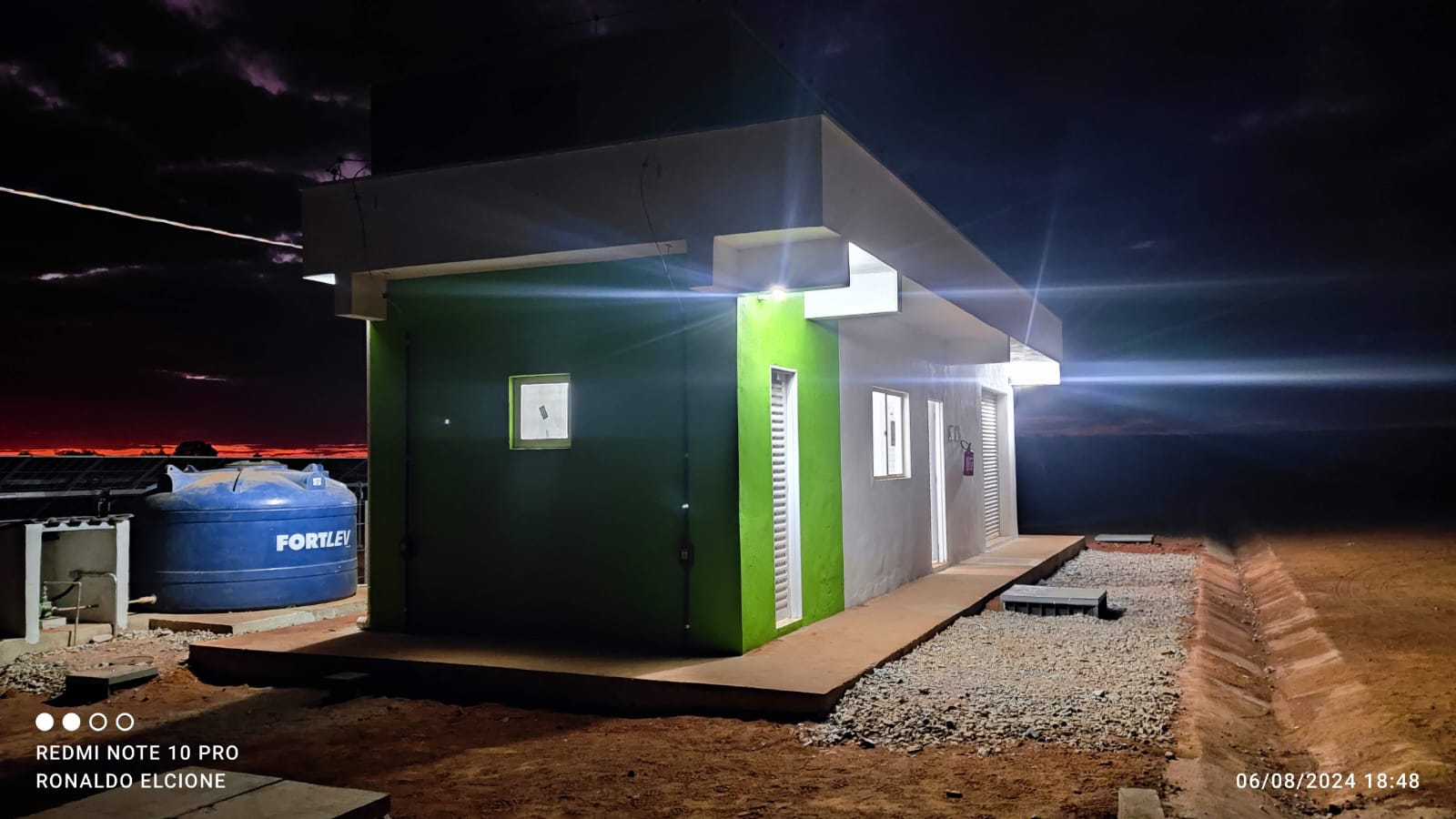 Subestação e casa de máquinas