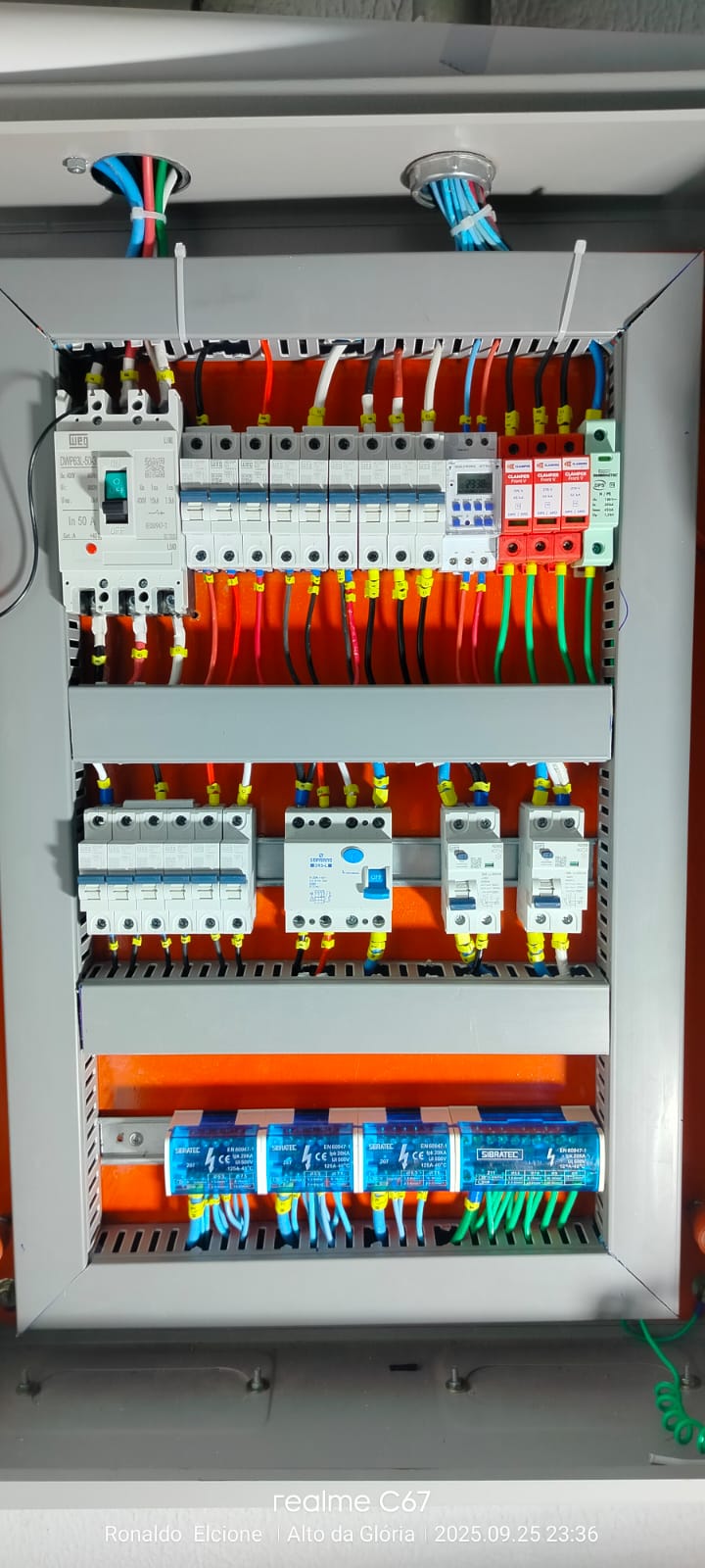 Quadro de distribuição residencial