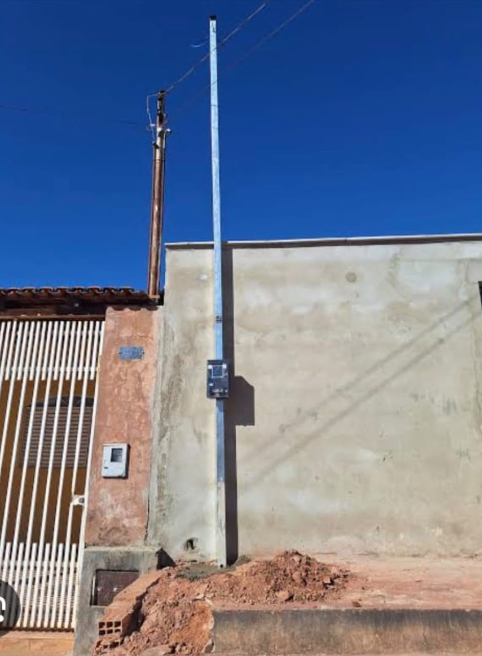 Padrão de entrada Enel residencial